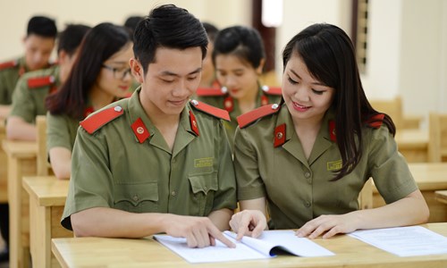 Chỉ tiêu vào trường công an giảm mạnh